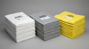 Gray universal absorbent pads