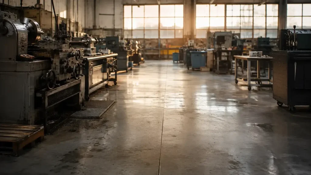 Industrial floor atmosphere
