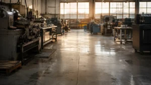 Industrial floor atmosphere