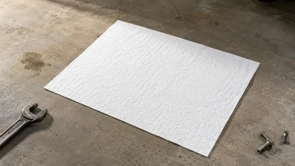 polypropylene oil absorbent pad