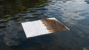 White oil only absorbent pad-compressed